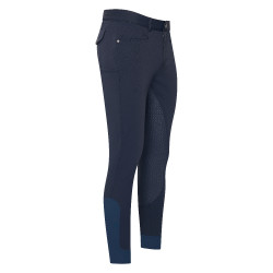 Pantalon d'équitation Euro-Star Camillo FullGrip homme Bleu marine
