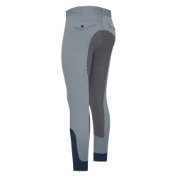 Pantalon d'équitation Euro-Star Camillo FullGrip homme Titanium Gris