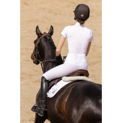 Pantalon d'équitation Euro-Star Flying Famous FullGrip Blanc