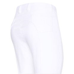 Pantalon d'équitation Easy Rider Evita FullGrip Blanc Pantalon d'équitation Easy Rider Evita FullGrip Blanc