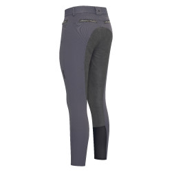 Pantalon d'équitation Euro-Star Arista Fashion Diamond Full Castor sombre Gris