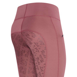 Legging d'équitation Easy Rider Dietse Winter FullGrip Kids Red cheeks Rouge