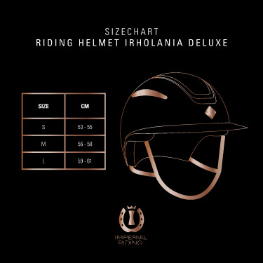 Casque Imperial Riding Olania Deluxe small visor Casque Imperial Riding Olania Deluxe small visor