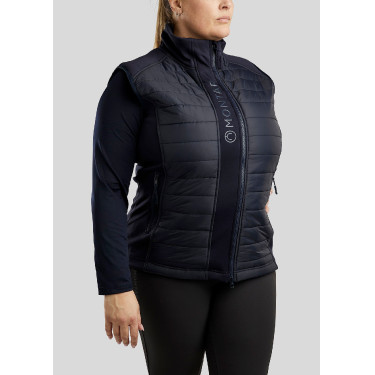 Doudoune sans manches Montar Emma Curve femme Marine Bleu marine