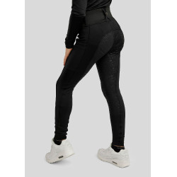 Legging brossé Montar MoErima full grip femme Noir