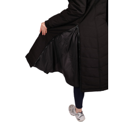 Veste Montar extra longue Dicte femme Noir