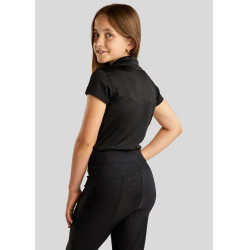 Polo Montar Junior Everly manches courtes Noir Polo Montar Junior Everly manches courtes Noir