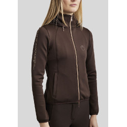 Veste à capuche Montar MoFlora crystal rose gold femme