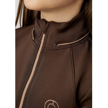Sweat zippé Montar MoFlora crystal rose gold enfant Sweat zippé Montar MoFlora crystal rose gold enfant