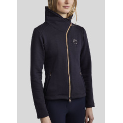 Sweatshirt Montar à col et zip MoNaja femme