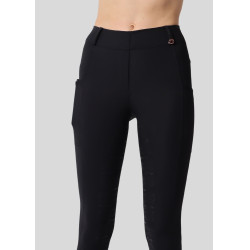 Legging Montar Michelle logo full grip femme Noir / rose gold
