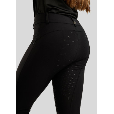 Pantalon Montar Yati Crystal Junior full grip Noir