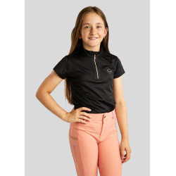 Polo Montar Everly enfant manches courtes rose gold