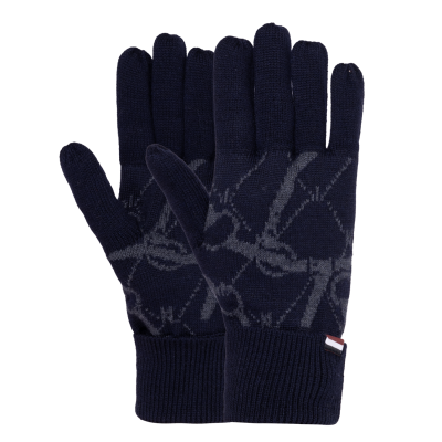 Gants Kingsland tricotés femme KLVea Marine