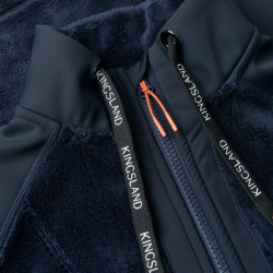 Gilet sans manches Kingsland en polaire corail femme KLVania Marine Bleu marine Gilet sans manches Kingsland en polaire corail femme KLVania Marine Bleu marine