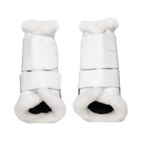 Guêtres de protection Kingsland en laine KLVivian Blanc