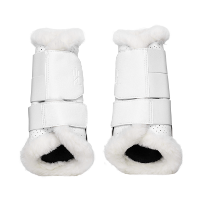 Guêtres de protection Kingsland en laine KLVivian Blanc