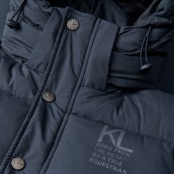 Manteau d'équitation Kingsland isolant femme KLVea Marine