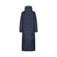 Manteau long Kingsland et isolant femme KLValdy Marine Bleu marine