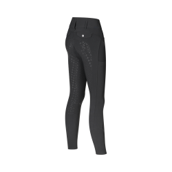 Pantalon Kingsland full grip taille mi-haute femme KLKimi A-Shape Noir