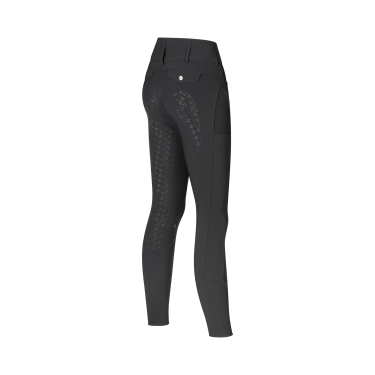 Pantalon Kingsland full grip taille mi-haute femme KLKimi A-Shape Noir