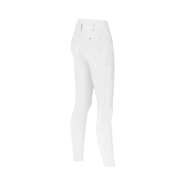 Pantalon Kingsland full grip taille mi-haute femme KLKimi A-Shape Blanc