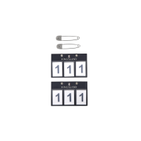 Porte numéro Kingsland 3 poches vendu par 2 Marine Bleu marine Porte numéro Kingsland 3 poches vendu par 2 Marine Bleu marine