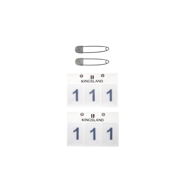 Porte numéro Kingsland 3 poches vendu par 2 Porte numéro Kingsland 3 poches vendu par 2