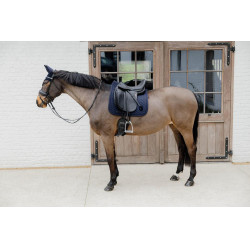 Tapis de selle Plaited Dressage Kentucky Marine Bleu marine