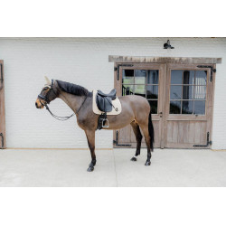 Tapis de selle Plaited Dressage Kentucky Beige