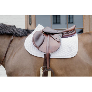 Tapis de selle Plaited Jumping Kentucky Blanc Tapis de selle Plaited Jumping Kentucky Blanc