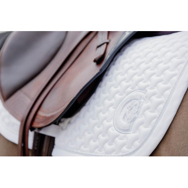 Tapis de selle Plaited Jumping Kentucky Blanc Tapis de selle Plaited Jumping Kentucky Blanc
