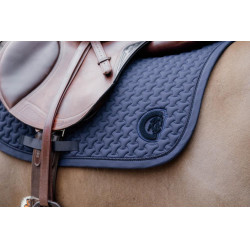 Tapis de selle Plaited Jumping Kentucky Marine Bleu marine