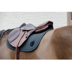 Tapis de selle Plaited Jumping Kentucky Vert sapin