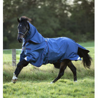 Couverture Horseware Rambo Optimo Bundle 0g + Liner 200g Marine / bordeaux