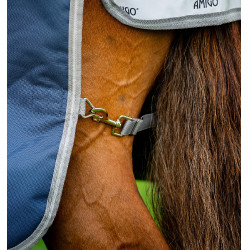 Couverture Horseware Amgio 1200D Plus Turnout Bundle 50g 100g et 200g Marine / gris titane / argent Bleu marine Couverture Horseware Amgio 1200D Plus Turnout Bundle 50g 100g et 200g Marine / gris titane / argent Bleu marine