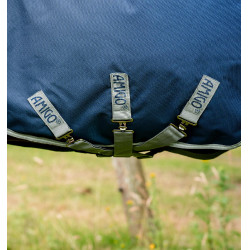Couverture Horseware Amgio 1200D Plus Turnout Bundle 50g 100g et 200g Marine / gris titane / argent Bleu marine Couverture Horseware Amgio 1200D Plus Turnout Bundle 50g 100g et 200g Marine / gris titane / argent Bleu marine