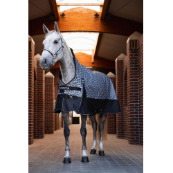 Couverture de mi-saison Avalanche Horze 150g Gris acier