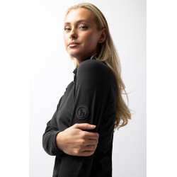 T-shirt Horze Karla technique femme Noir ancien modèle