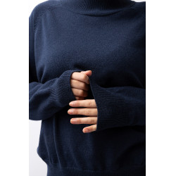 Pull B Vertigo en mélange de laine Faye Marine titan Bleu marine Pull B Vertigo en mélange de laine Faye Marine titan Bleu marine