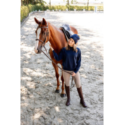 Pull B Vertigo en mélange de laine Faye Marine titan Bleu marine Pull B Vertigo en mélange de laine Faye Marine titan Bleu marine