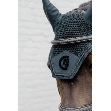 Bridon Dy'on D collection muserolle combinée tréssé Noir