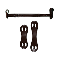 Sous Barbe Dy'on 1/2" Avec 2 Attaches Amovibles Marron