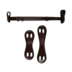 Sous Barbe Dy'on 1/2" Avec 2 Attaches Amovibles Marron