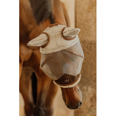 Masques anti-mouches Kentucky Skin Friendly avec oreilles Masques anti-mouches Kentucky Skin Friendly avec oreilles
