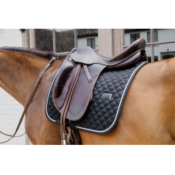 Tapis de selle Kentucky Diamond Rope Dressage Noir Tapis de selle Kentucky Diamond Rope Dressage Noir