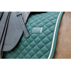 Tapis de selle Kentucky Diamond Rope Dressage Vert sapin