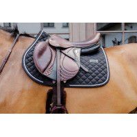 Tapis de selle kentucky Diamond Rope Jumping Noir Tapis de selle kentucky Diamond Rope Jumping Noir