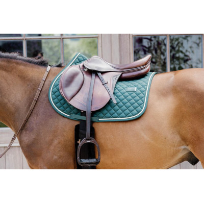 Tapis de selle kentucky Diamond Rope Jumping Vert sapin