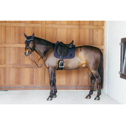 Tapis de selle Kentucky Wave Dressage Marine Bleu marine